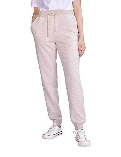 M17 Women Ladies Girls Slim Leg Jogging Bottoms Sweatpants Casual Pants Joggers Trousers Tracksuit Lounge Yoga Gym Pockets (M, Oat Meal Natural)