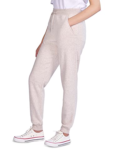 M17 Women Ladies Girls Slim Leg Jogging Bottoms Sweatpants Casual Pants Joggers Trousers Tracksuit Lounge Yoga Gym Pockets (M, Oat Meal Natural)