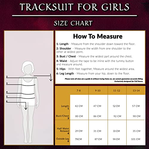 Harry Potter Girls Tracksuit, Sweatshirt and Joggers Set for Kids and Teens (Black, 13-14 Years)