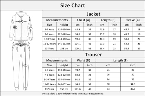 A2Z 4 Kids� Kids Tracksuit Girls Boys Baseball - T.S B.B Plain Black & Neon Pink 11-12