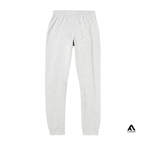 FM London (2-Pack) Extra Warm Kids Joggers | Boys Jogging Bottoms with Brushed Fleece Lining | Suitably Worn at Play Time or as Casual Lounge Pants | Durable Joggers with Cotton Rich Blend