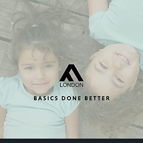 FM London (2-Pack) Extra Warm Kids Joggers | Boys Jogging Bottoms with Brushed Fleece Lining | Suitably Worn at Play Time or as Casual Lounge Pants | Durable Joggers with Cotton Rich Blend