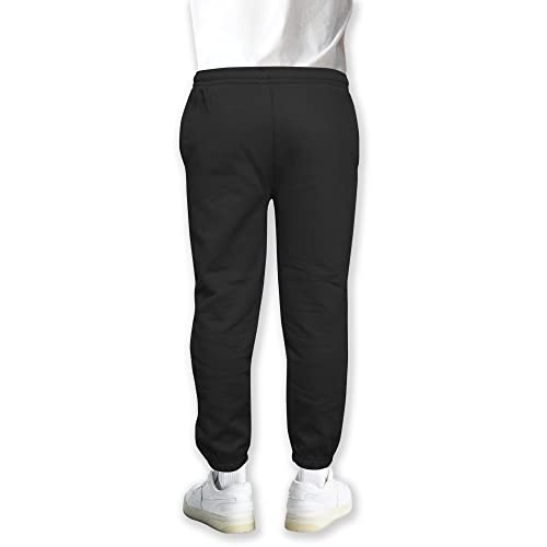D&H CLOTHING UK Kids Boys Girls Fleece Jogging Bottom Childrens Jogger PE School Jog Pants Tracksuit Bottoms Sweatpants 12 to 13 Black