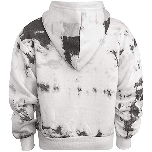 A2Z 4 Kids Cropped Tie Dye Tracksuit Set Hoodie with Cuffed Jogging Sweatpants Pants Sports Activewear Set Girls Children Age 5-13 years