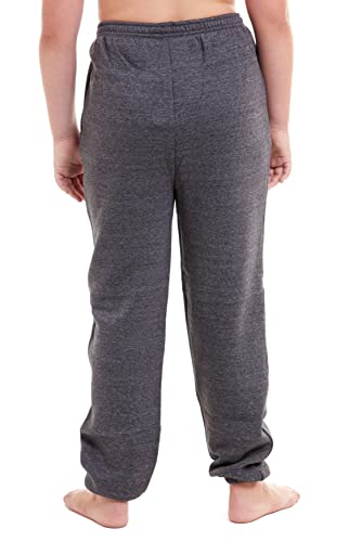 STONEBRIDGE Boys Girls Childrens Kids School PE Fleece Jogging Sports Pants Tracksuit Bottoms Trousers (11-12 Years, Charcoal)