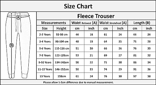 A2Z 4 Kids Boys Girls Joggers Jogging Pants Tracksuit Bottom Sweatpants - Fleece Trouser Neon Orange 9-10