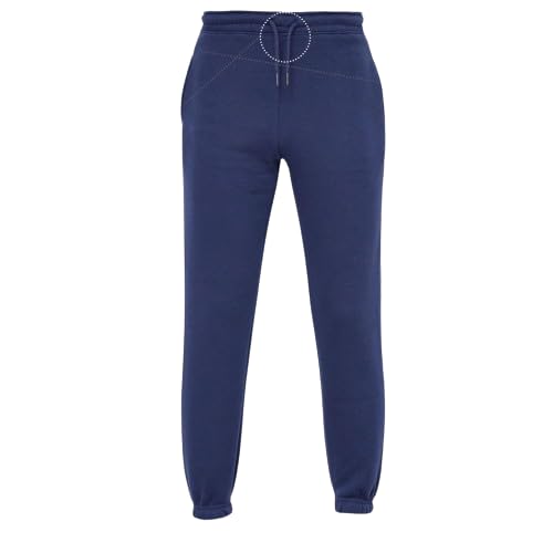 Kid's Jogger Sweatpants, Soft Cotton Pants with Adjustable Drawstring, Athletic and Lightweight Pants for Boys and Girls (UK, Age, 7 Years, 8 Years, Regular, Navy)