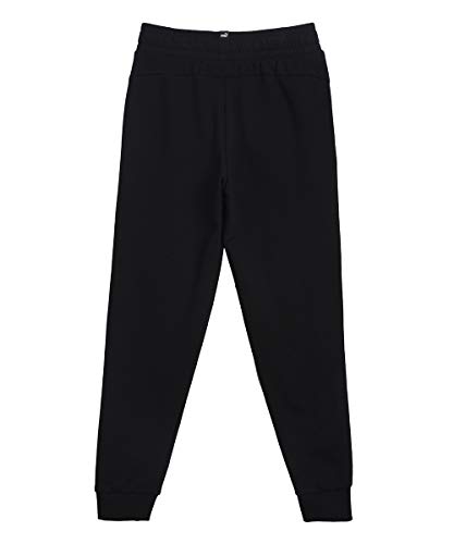 PUMA Boy's Ess Logo Pants Cl Tracksuit bottoms, Puma Black, 152 UK