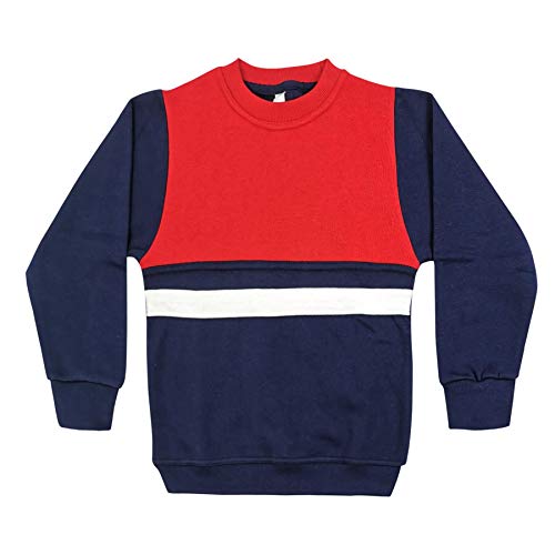 A2Z 4 Kids Kids Girls Boys Tracksuit Contrast Panelled Fleece Jogging Suit - T.S 702 Navy 4-5