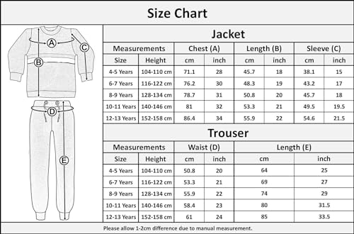 A2Z 4 Kids Kids Girls Boys Tracksuit Contrast Panelled Fleece Jogging Suit - T.S 702 Navy 4-5