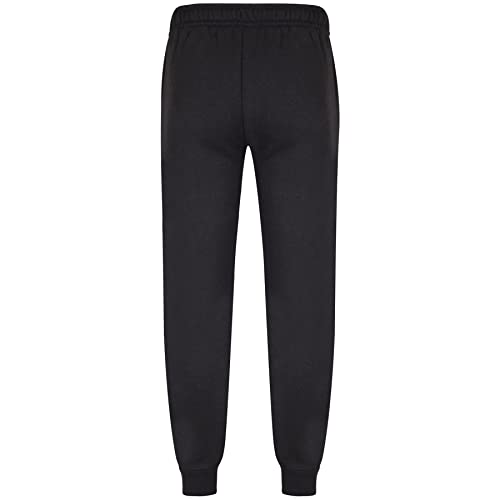 A2Z 4 Kids Girls Boys Fleece Jogging Bottoms PE School Jogger - Fleece Trouser 355 Black 9-10