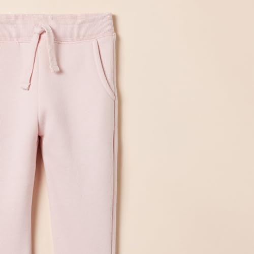 Amazon Essentials Girls' Joggers, Light Grey Heather, 11-12 Years