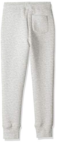 Amazon Essentials Girls' Joggers, Light Grey Heather, 11-12 Years