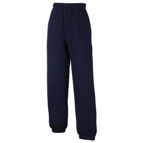 Fruit of the Loom Kid's Jog Pants in Deep Navy 14-15