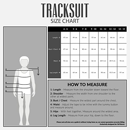 CityComfort Boys Tracksuit Zip Up Hoodie and Joggers for Kids (13-14 Years, Navy)