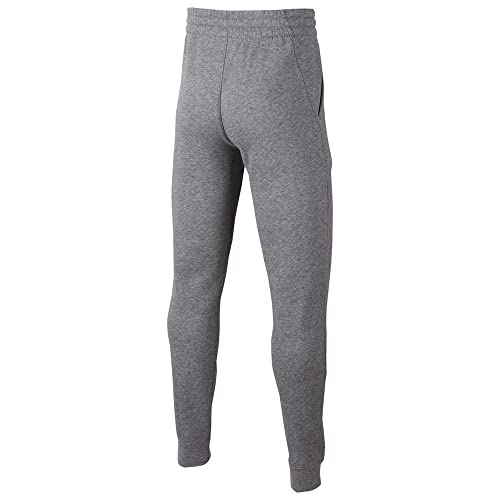 NIKE Unisex Kids Club Fleece Jogger Pants, Carbon Heather/Cool Grey/White, Small