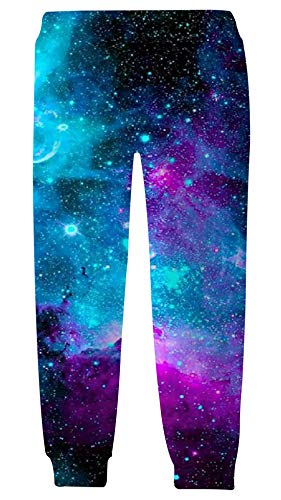 Goodstoworld Boys Tracksuit Bottoms Galaxy Kids Cool Jogging Trousers Girls Sweatpants 3D Joggers Teenagers Casual Sports Training Pants, 10-11 Years