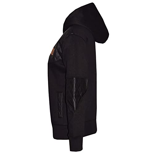 A2Z 4 Kids Boys Girls Tracksuit A2Z Project Black Fleece Joggers - T.S A2Z Project 201 Black._9-10