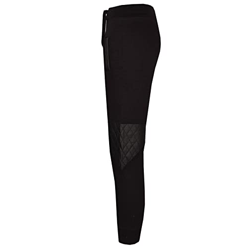 A2Z 4 Kids Boys Girls Tracksuit A2Z Project Black Fleece Joggers - T.S A2Z Project 201 Black._9-10