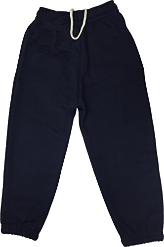 Ayra: Boys Girls Childrens Kids School PE Fleece Jogging Tracksuit Bottoms Trousers (9/10 Years, Navy)
