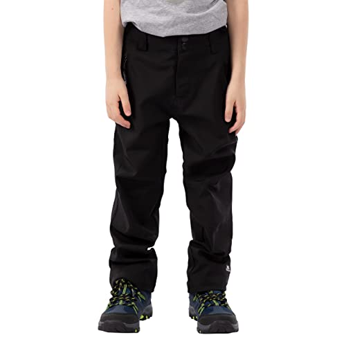 Trespass Kids Walking Trousers Softshell Pants Lightweight Windproof Aspiration
