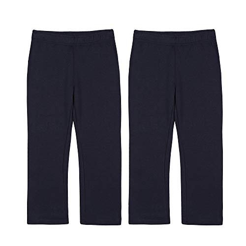 Roly Childrens Boys & Girls Jogging Bottoms - School PE Kit Joggers Navy 2-Pack 7-8 Years