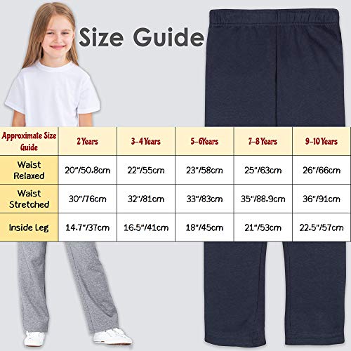 Roly Childrens Boys & Girls Jogging Bottoms - School PE Kit Joggers Navy 2-Pack 7-8 Years