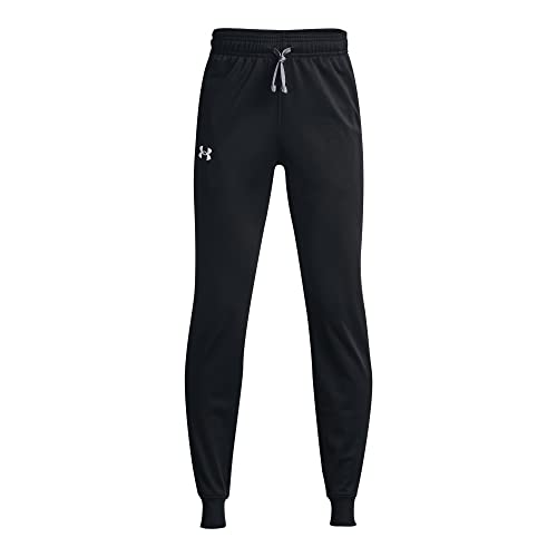 Under Armour Boys' Brawler 2.0 Tapered Pants, Black, YXL