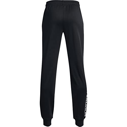 Under Armour Boys' Brawler 2.0 Tapered Pants, Black, YXL