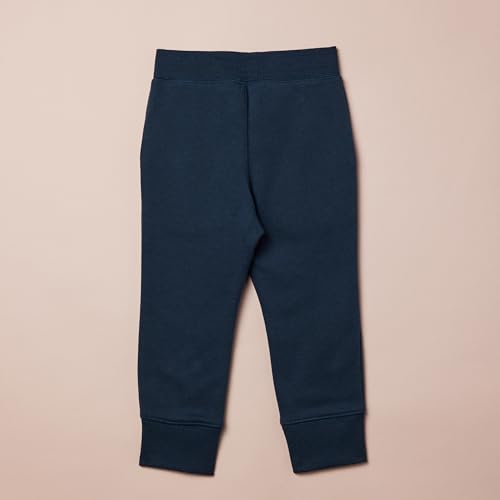 Amazon Essentials Boys' Fleece Jogger Sweatpants, Navy, 5 Years