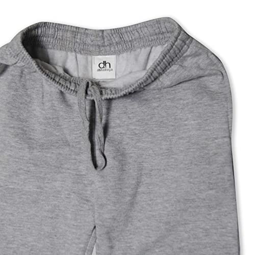 D&H CLOTHING UK Kids Boys Girls Fleece Jogging Bottom Childrens Jogger PE School Jog Pants Tracksuit Bottoms Sweatpants 9 to 11 Grey