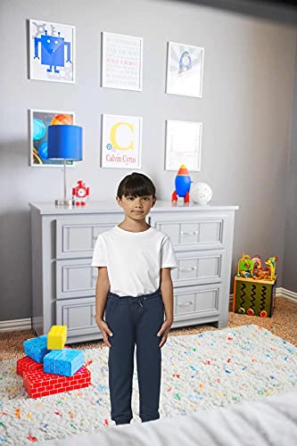 Gift Hub Boys Joggers - Active Foot Wear for Boys/Versatile Boys Black Joggers/Comfortable and Breathable Joggers for Kids for Everyday Use Black 11 to 12 Years