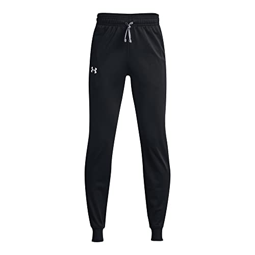 Under Armour Boys' Brawler 2.0 Tapered Pants, Black, YLG