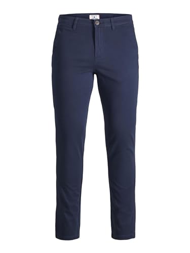 JACK & JONES Boy's Jjimarco Jjbowie Sa Navy Blazer Noos Jr Trouser, 164