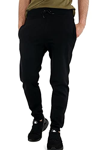 WOOD QUAIL Boys Girls Kids Fleece Trousers Joggers School Jog Pants Sports Games PE Children’S Trouser Jogging Tracksuit Bottoms 5-14 Years (13 Years, Kids Trousers Black)