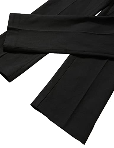 17/18 2pk Boys School Trousers (17.18 Years, Black)