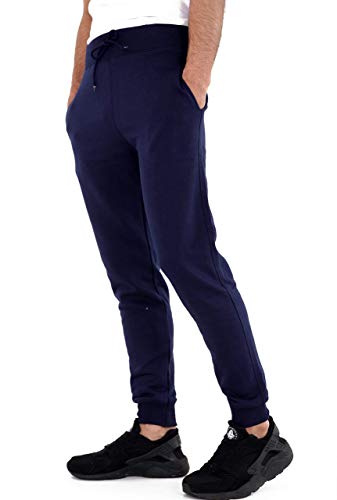 GW CLASSYOUTFIT Kids Boys Girls Childrens School Jog Pants Sports Games Fleece PE Joggers Trouser Jogging Tracksuit Bottoms 3-14 Years (11-12 Years, NAVYBLUE)