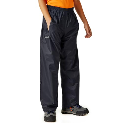 Regatta Kids Stormbreak Waterproof Overtrouser Navy 11-12 Years