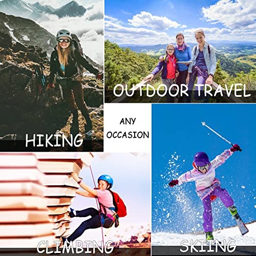 LNFINTDO Kids Waterproof Trousers Boys Girls Walking Trouser with Fleece Lined Winter Thermal Softshell Pants for Outdoor Skiing Hiking Black Size 10