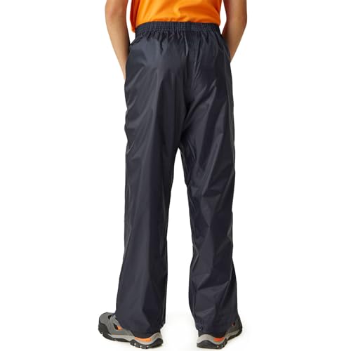 Regatta Kids Stormbreak Waterproof Overtrouser Navy 11-12 Years