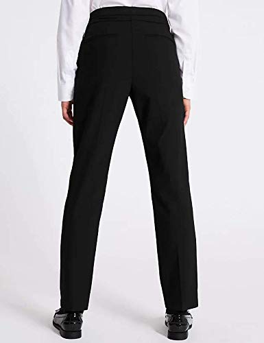 Listers Schoolwear Girls Skinny Fit School Trouser Ages 9-16 Black Tapered Narrow Leg