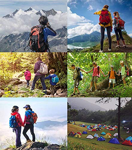 LANBAOSI Kids Winter Softshell Trousers Boys Girls Fleece Lined Waterproof Walking Hiking Trousers Zipper Pockets, Black, 12