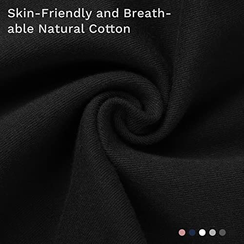 JOCMIC 5 Pack Girls Leggings Full Length Kids Toddler Leggings Girls School Trousers Pants 5-14 Years