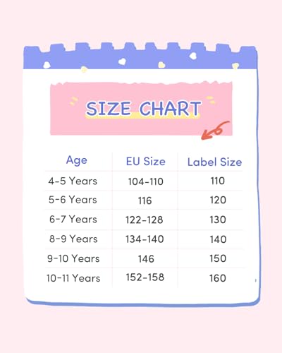 Adorel Girls Fleece Lined Leggings Winter Trousers Pack of 2 Dots & Stars 4-5 Years (Manufacturer Size 110)