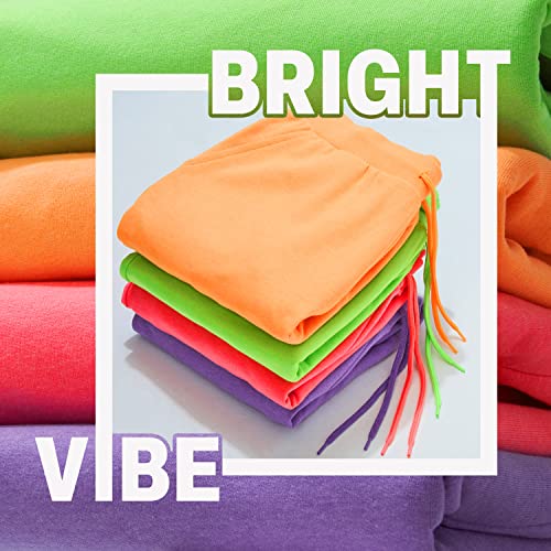 CityComfort Girls Tracksuit Set Neon Hoodie and Jogging Bottoms 2 Piece Loungewear Activewear Kids and Teenagers Tracksuit 5-15 Years (Neon Purple, 13-14 Years)