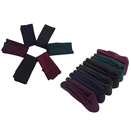 Yodensity Girls Full Length Warm Thick Cotton Leggins, Gray, L