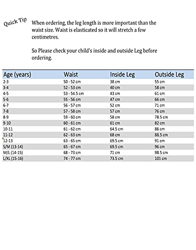 Girls School Trousers, Plain Elasticated Waist Pull Up Stretch Rib Fabric Bootleg Style Comfortable Fit Grey 15-16 Years