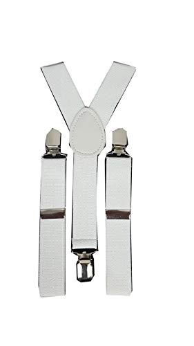 Childrens Boys Kids White Braces