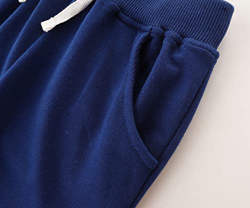 TEDD Girls Trousers Cotton Rainbow Pattern Sweatpants School Jogging Tracksuit Harem Pants with Pockets for Kids Age 3-4 Years