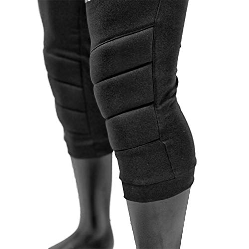 HO Soccer 3/4 Logo Goalkeeper Pants, Unisex Children, unisex_child, 0505558, Black, 10